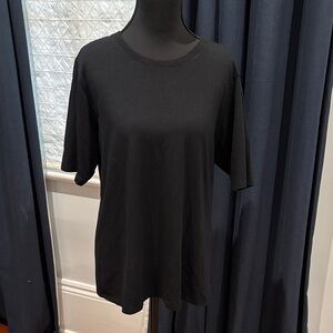 Universal Standard Black Short Sleeve Tee